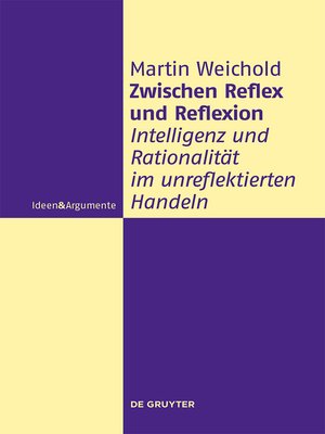 cover image of Zwischen Reflex und Reflexion
